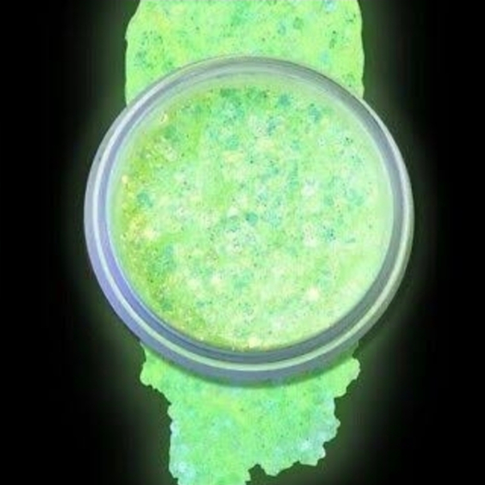 DISNEY HAUNTED MANSION 'MADAME LEOTA' GLOW IN THE DARK BODY GLITTER GEL